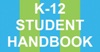 K-12 Student Handbook logo 100x52