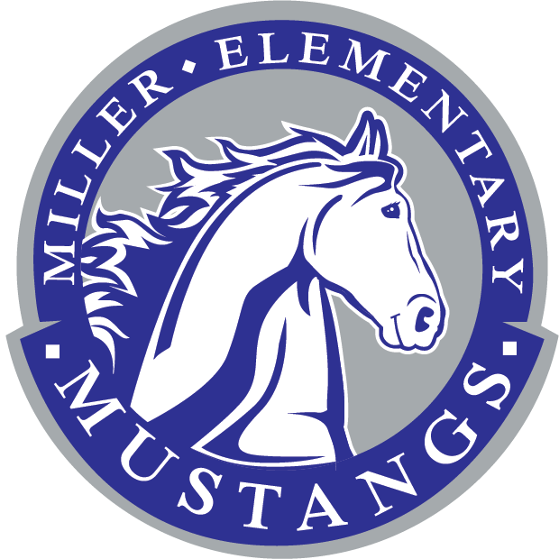miller elementary mustangs logo